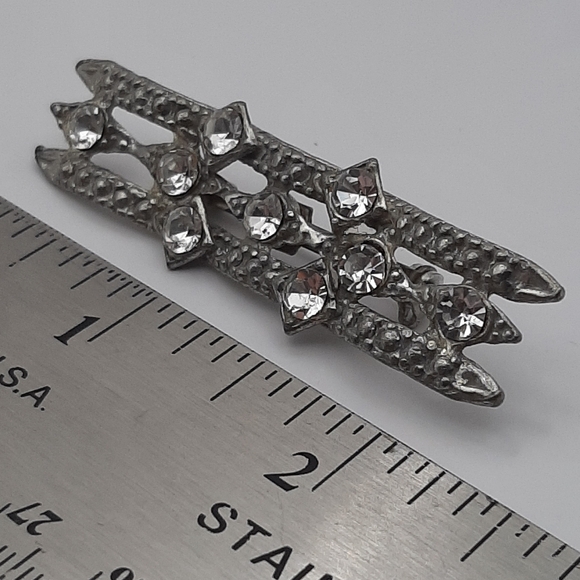 Vintage Rhinestone Brooch - Picture 2 of 5